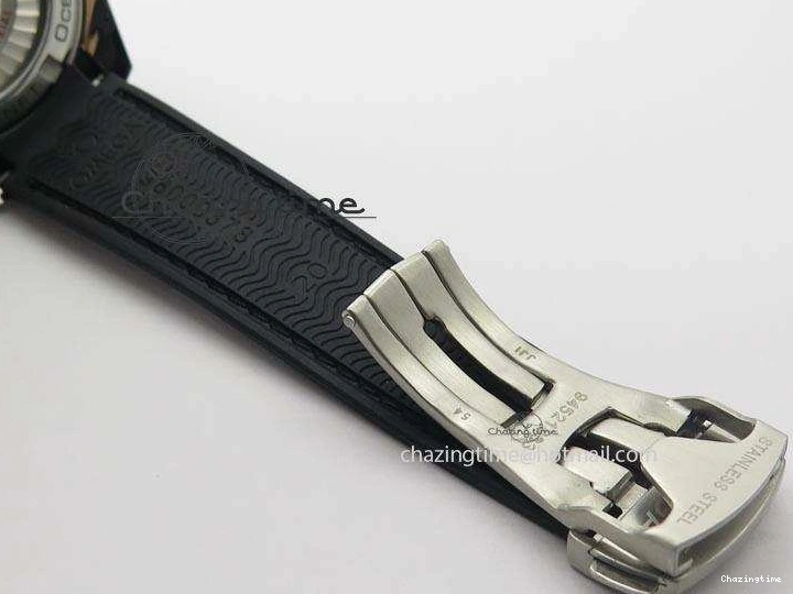 1218 Colorful Planet Ocean SS Bp Maker 45mm Black Bezel On Black Rubber Strap A 8219